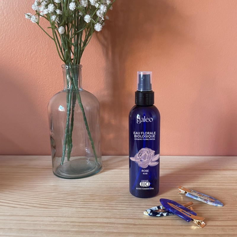 eau florale biologique rose