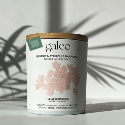 Cherry Blossom natural scented candle - imperfect