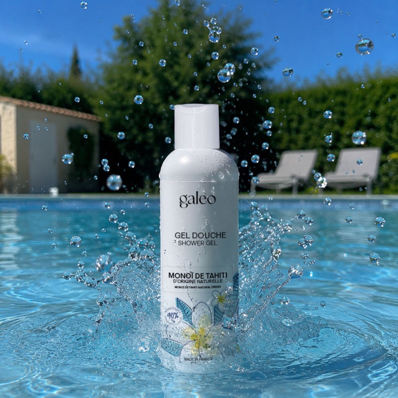 Gel douche à l'huile de monoï de Tahiti