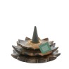 Wooden thousand flowers incense holder - imperfect