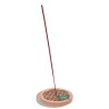 Flower of life wooden incense holder - imperfect