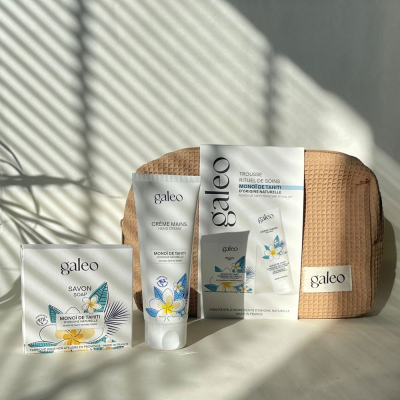 Trousse à l'huile de monoï de Tahiti