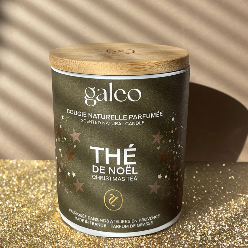 Bougie naturelle parfumée Thé de Noël - Collection Noël