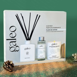 Cotton Flower home fragrance gift set