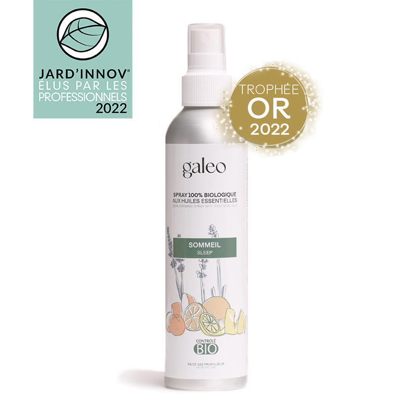 Spray sommeil 100% biologique aux huiles essentielles | Galeo